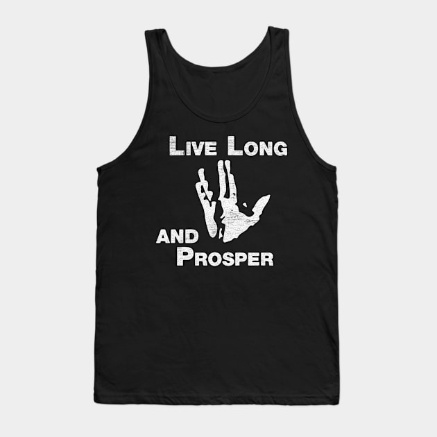 Live Long And Prosper vulcan Tank Top by Talisarose.std